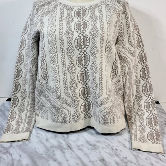 BCBGMAXAZRIA Patterned Sweater - Picture 3 of 7